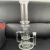 Gravity Bong Water Pipe Glass Hoak Zlewki Olej Dab Rig PerColator Gruby Materiał Do Bar Palenia Proste Rury Ratujące Bar Bongs Fajki