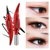 Red Feather Eyeliner Impermeabile a prova di sudore Nero Ad asciugatura rapida Thin Head Liquid Eye liner Penna adesiva per eyeliner per trucco