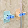 Crochets Rails durables salle de bain sur le mur porte-vadrouille brosse balai cintre outils de nettoyage organisateur supports de rangement supports