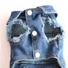 Denim Chien Vêtements Vêtements Cowboy Pet Chiot Vêtements Pour Petits Chiens Jeans Veste Animaux Gilet Manteau Tenues XS-2XL