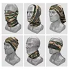 Tactique Militaire Balaclava Demi Masque Cache-Cou Foulard En Plein Air Chasse Cyclisme Randonnée Guêtre Écharpe Armée Camo Bandana Buff Y1229