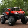 New Kids RC Electric Car For Children LED Lighting Music Graffiti Off-road fordon Electric Car For Kids Ride på 0-6 år