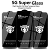 Protecteurs d'écran en verre trempé SG Full Glue pour Iphone 14 Pro Max 13 12 11 Pro Max X XS XR 7 8 Samsung A13 A14 A23 A24 A33 A34 A54 5G Film d'écran 3D anti-rayures avec emballage