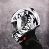 Casques de moto cadeaux gratuits adulte Super Cool Double lentille Casque intégral chaud hiver Moto Moto Scooter femmes Casque