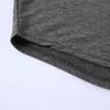 メンズサムホールカフロングスリーブTシャツ基本的な流行に敏感なトップティーオスヒップホップ服HomkeラウンドカラーソリッドストリートウェアNEW Y0322