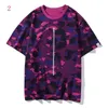 Men's T-Shirts Summer High Quality Camouflage Casual Teenager Fashion Print Tees Men Tops Classic Short Sleeve sizeM-3XL