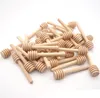 3000pcs Honey Stir Bar Mixing Handle Jar Spoon Practical 1Pc Wood Dipper Long Sticks Supplies Honeys Kitchen Tools Mini Wooden Stick SN4399