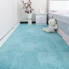 10pcs/lot Bedroom and Living Room Full of Thickening Splicing Large Area Floor Mats Can Be Cut Plush Solid Color Carpet F8154 210420