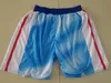 Blue Baseketball Shorts Running Sports Clothes Size S-XXL Mix Match Order High Quality