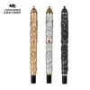 Gel Pens JINHAO Brand Golden Double Dragon Temple Of Heaven Chinese Style Retro Calligraphy Pen Office Supplies,Gift Box Option