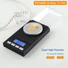1048 Digital Milligrams 50 x 0.001g Mini wyświetlacz LCD Digital Jewelry Pocket Scales Pocket Food Wagi Wagi Pomiarowe Narzędzia 210401