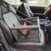 犬の車の座席のカバーペットバックバッグ防水マットバスケット折りたたみハンモックキャリアぶら下がっている小さな安全走行メッシュ