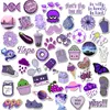 50pcs Purple VSCO Stickers Skate Accessoires pour skateboard ordinateur portable Bicycle de vélo de vélos pour téléphonie