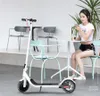 Lo scooter elettrico pieghevole leggero per adulti più popolare supporta una potenza istantanea massima di 500 W, pneumatici da strada da 8,5 pollici