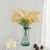 10Pcs/lot Artificial Flower Chamomile Wedding Bride Holding Bouquet Living Room Home Decoration Accessories Fake Flowers Daisy