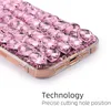 Diamond Glitter Bling Cell Telefle Case dla iPhone'a 6 7 8plus XR XS 11 12 13 14 Pro Max Crystal TPU anty-kropka Moblie Covers