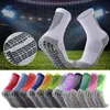 Vuxen Tjockt handduk Sole Non-Slip Soccer Socks Sport Slitstarkt Mellanrör Bekväm och andningsbar Fotboll Sock Tillverkare Partihandel