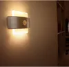Capteurs de mouvement Night Light Capteur Capteur Armoires Couloir Murale de couloir Batterie Powered Filed Sans fil Infrarouge Motions Détecteur