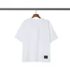 Designer T-shirt We11Done Mode Casual Stijl Mens Womens Couples Korte Mouw Ronde hals Katoen Tee Losse maat TIDE MERK