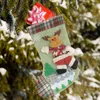 Noel Çorap Dekorasyon Hediye Çantası Süsler Kolye Çizmeler Navidad Noel Partisi Yeni Yıl Şeker Çanta Şömine Ağacı Takı G1119
