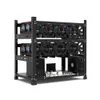 Open mijnbouw Rig Frame voor 12 GPU Mining Case Rack Motherboard Beugel Eth / etc / ZEC Ether Accessoire Tool 3 Lagen