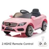 Auto elettrica per bambini 12V Kid039s 3 modalità di velocità con telecomando per regalo di 36 anni NeroRosaBiancoRosso5358029