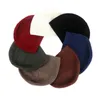 قبعة صلاة للرجال من بيني قبعة إسلامية جمجمة كروشيه حزمة قبعات رجالية قبعات تركية بألوان سادة