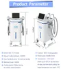 Équipements de cryolipolyse gel graisse équipement de beauté Cavitation Rf Machine traitement de lifting du visage radiofréquence dispositif Cryo