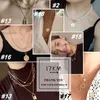 17KM Fashion Multi Layer Lock Portrait Pendants Necklaces For Women Gold Metal Key Heart Necklace New Design Jewelry Gift