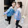 Baby Girl Solid Color Jackets Coat Children Spring Autumn Kids Girls Outerwear Coats For 4 5 6 7 8 9 10 11 13 Year Wear 211011