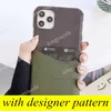 Fashion Designer Phone Cases for iphone 15 15pro 14 14pro 14plus 13 13pro 12 11 pro max XR Xsmax Classic Pattern Leather Card Holder Metal Tags Case with Samsung S22 S23