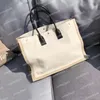 Fábrica de bolsas de praia femininas Rive Gauche Totes Bag Grande bolsa de compras de alta qualidade moda designer de linho sacos de viagem who178m