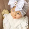 10 Renkler Bebek Kız Kasketleri Bahar Güz Yenidoğan Şapka Yay Rhinestone Tasarım Ile Düz Renk Bebek Çocuk Şapka Kap