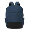 Mochila mochila masculina simples, saco de computador commuter de negócios, repelente de água de grande capacidade recarregável