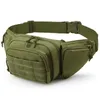 Sacs de taille Sac tactique Gun Holster Militaire Fanny Pack Sling Épaule Poitrine extérieure Assault Caché Carry241G