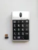 2 Em camundongos ópticos de Ione Scorpius, o teclado USB mouse conecta 19 teclas numéricas e roda de rolagem para entrada de dados rápida Novo 2.4g com Bluetooth Dual Mode Mause