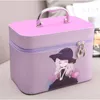 Cosmetic Case Bag Pu Storage Cosmetics Suitcase Makeup Pouche Sacs Cas228F