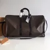 Duffle bag Classic 45 50 55 Resväskor för män äkta läder Högkvalitativa crossbody-väskor för kvinnor axelväskor herr damhandväskor 5 färger 10A