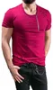 KB 2021 mode tout nouveau hommes mode sport fitness personnalité T-shirt hommes été mince fermeture éclair décoration T-Shirt G220223