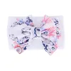 Ins Bandeaux imprimés Baby Bow Flower Boutique Filles Bohême Accessoires de cheveux Enfants Headware Hairband FFA2878-1 1847 Y2