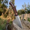 TUNAFIRE GT958 couteau pliant à roulement à billes lame D2 manche Micarta Camping chasse couteau tactique outils