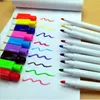 Color core Markers black whiteboard pen creative with brush water environmental protection advertising logo customization
