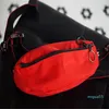 Designer Cross Body Men Women Shoulder Bag Red Messenger Bag Canvas Waist Väskor Nylon Brev