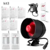 Upgraded Standalone Wireless Home Security Alarm System Kit Siren Horn WIth Motion Detector DIY 110db Burglar