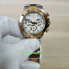 Orologi BP Orologi da polso da uomo luminescenti 116508 116503 40mm Acciaio oro giallo Due toni Luminescenti ETA 7750 Cronografo funzionante Orologio da uomo meccanico automatico