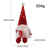 DHL Valentines Party Gnomes Plush Decorations Handmade Swedish Tomte for Home Office Shop Tabletop Decor EE