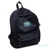 Мода унисекс простой сплошной цвет молнии рюкзак туристическая сумка студент школьные сумки детей книжный мешок для девочек