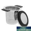 Stainless Steel Reusable Tea Infuser Basket Fine Mesh Tea Strainer With Handles Lid Tea and Coffee Filters for Loose Leaf Factory price expert design Quality