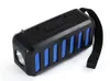 J123 Bluetooth Sem Fio Alto-falantes Portáteis Mini Super Bass Chamada Receba com FM Flashligt Light MP3 Solar Energy Recharger Função