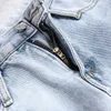 Sommer Jeans Kurzer koreanischer Stil Hohe Taille Dame Lose Harajuku Reißverschluss Kurz Plus Größe W15 210809